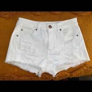 white shorts